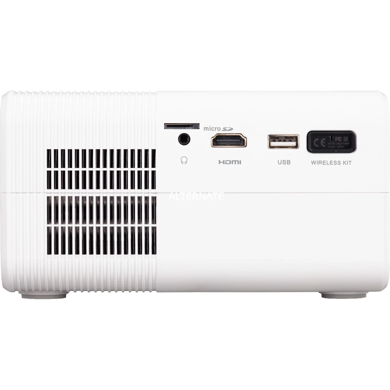 Kurzdistanzbeamer Acer AOPEN QH11, LED-Beamer (weiß, 5000 Lumen, HDMI, HD+) 4 Kurzdistanzbeamer Acer AOPEN QH11, LED-Beamer (weiß, 5000 Lumen, HDMI, HD+) – Bild 4