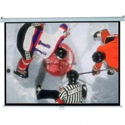 Beamerleinwände EliteScreens Manual Rollo, Rolloleinwand (weiß, 150", 4:3, MaxWhite)