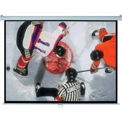 Beamerleinwände EliteScreens Manual Rollo, Rolloleinwand (weiß, 80", 4:3, MaxWhite)