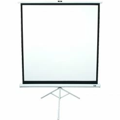 Beamerleinwände EliteScreens Tripod, Stativleinwand (weiß, 113", 1:1, MaxWhite)