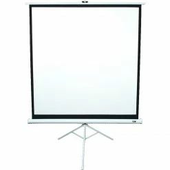 Beamerleinwände EliteScreens Tripod, Stativleinwand (weiß, 119", 1:1, MaxWhite)