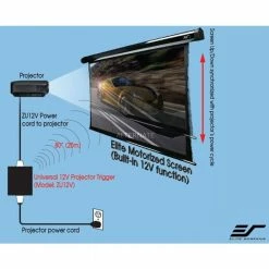 Beamerleinwände EliteScreens ZU12V, Schalter -Beamer Zubehör Verkaufsladen EliteScreens ZU12V Schalter@@eezca1 2