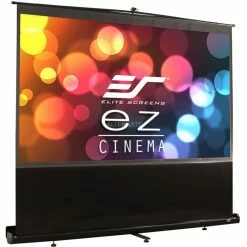 Beamerleinwände EliteScreens EzCinema Kofferleinwand, Stativleinwand (schwarz, 120", 16:9, MaxWhite)
